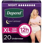 Depend Night Defense Adult Diapers, Incontinence & Postpartum Bladder Leak Un.... Fixed Price $31.42.