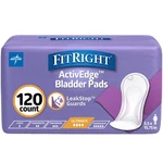 Fitright Incontinence Bladder Control Pads, Ultimate Absorbency, Case, White. Fixed Price $92.44.