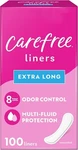 Carefree Panty Liners, Extra Long Unwrapped, Unscented, 100CT (packaging. Fixed Price $13.75.