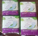 Organyc Organic Cotton Bladder Control Pads Moderate 20 Ct Lot 4 Incontinence. Fixed Price $34.99.