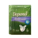 Depend Undergarments New Sealed 30CT Belted Buttons Extra Absorbency Unisex. Fixed Price $49.99.