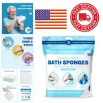 Disposable Rinse Free Bathing Wipes 25 Count Unscented Hypoallergenic For Adults. Fixed Price $18.99.