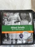 Cvs Health Unisex Fitted Briefs 14 Ct Sz X-large Max Absorb 58 X63 Fits Waist. Fixed Price $29.95.