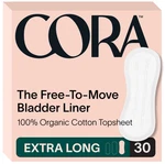 Cora 100% Organic Cotton Topsheet Bladder Incontinence Liners, Extra Long Length. Fixed Price $13.39.