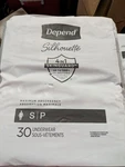Depend Silhouette Maximum Absorbency S/p Women's Underwear, 30 Pack. Fixed Price $24.99.