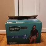 Depend Protection Plus Dryshield Underwear For Men, Size : Large, 84 Count. Fixed Price $70.00.