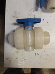 Plast-o-matic Ppn Ball Valve Viton Seal Polypro 1/2. Fixed Price $150.00.