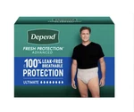 Depend Fresh Incontinence Underwear For Men Size M/l (32-42) 72 Count New. Fixed Price $61.99.