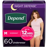 Depend Night Defense Women's Incontinence Underwear - 60CT. Fixed Price $42.99.
