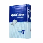 Procare Disposable Underpads 21" X 34" - 50PACK = 100. Fixed Price $33.00.