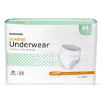 Mckesson Classic Adult Incontinence Underwear, Light Medium, Beige. Fixed Price $27.99.