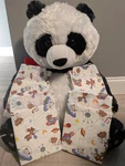 Pack Crinklz Tab Style Adult Diapers Abdl Astronaut Print Medium 29-43". Fixed Price $17.00.