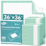 Disposable Bed Adhesive X36 30 Count Green Underpads Mildplus Strips. Fixed Price $59.99.