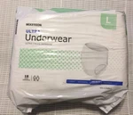 Mckesson Adult Disposable Pull Up Underwear Diapers Heavy Absorbency 18 Ct. Fixed Price $13.50.