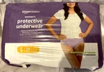 Incontience Underwear, (pullups), Amazon Basics, Size Small, Women's, 20 Count. Fixed Price $17.98.