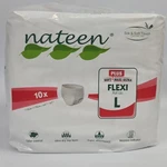 20CT Nateen Flex Plus Adult Incontinence Underwear For Women And Large. Fixed Price $14.99.