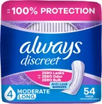 Adult Incontinence Pads For Women, Drier, 4 Drop Long Length, Moderate Absorbenc. Fixed Price $29.99.