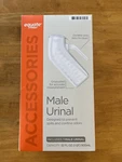 New Equate Male Urinal With Spill-proof Lid, 32 Oz Drive Medical Easy Cleanup. Fixed Price $14.00.