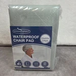 Springspirit Waterproof Chair Pad Pack Grey 21X22 Reusable Absorbent Non-slip. Fixed Price $19.99.
