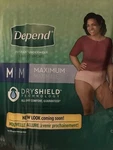Women Depend Fit Flex Underwear Maximum Ultimate Absorption Mm. Fixed Price $31.50.