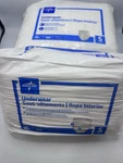 (2) 22 Pack Medline Protection Plus Classic Protective Underwear SMALL(20"- 28"). Fixed Price $20.99.
