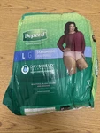 Depend Women Fit Flex Underwear Maximum Protection Size Large 17 Count New In Pk. Fixed Price $9.99.