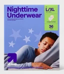 Up And Comfort Fit Boys Disposable Nighttime Underwear Size L/xl 36 Ct.. Fixed Price $29.99.