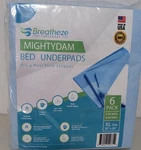 Pk Breatheze Bed Pads Incontinence Disposable Xl 30"X36" Women Mightydam. Fixed Price $32.00.