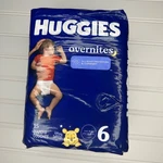 Huggies Overnites Baby Diaper Size 6 35 Lbs. 15 Ct. Fixed Price $18.99.