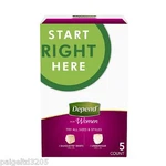 Depend For Women All In One Kit, Briefs, Underwear S/m, L/xl, 5 Ct. Fixed Price $14.98.