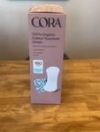 Cora 100% Organic Cotton Topsheet Liners, 160CT. Fixed Price $25.95.