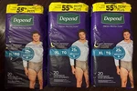 Depend Night Defense Men Incontinence Underwear Xl, Disposable 60 Count New. Fixed Price $49.95.