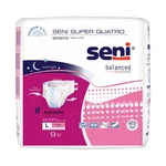Seni Super Quatro Severe Absorbency Incontinence Brief, Large. Fixed Price $59.40.