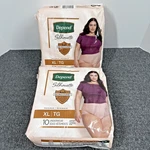 2X Depend Silhouette Women Underwear For Incontinence Xl 10 Ct (20 Total). Fixed Price $30.00.