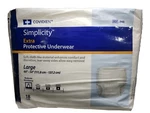 Covidien Simplicity Extra Protective Underwear Large Adult Diapers 44"-54" 18CT. Fixed Price $14.00.