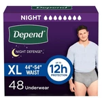 Depend Defense Adult Diapers For Men, Overnight Absorbency, Xl, 48 Count. Fixed Price $62.88.