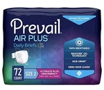 Prevail Air Incontinence Brief Size / Large Breathable PVBNG-013CA 72 Ct. Fixed Price $49.95.