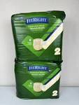 Medline Fitright Adult Overnight Diapers Size 2, Extended Wear, 40 Count. Fixed Price $23.74.
