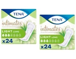Pack Of Tena Intimates Ultra Thin Light Incontinence Pad Long, 24 Count. Fixed Price $19.34.