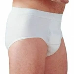 Wearever Men's Washable Incontinence Briefs Leak Control Underwear White, SM-3X. Fixed Price $9.95.