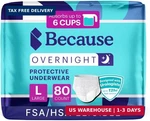 Because Overnight Absorbency Pull Ups - Adult Disposable Incontinence Underwear,. Fixed Price $137.63.
