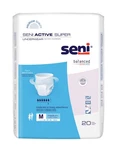 Seni Active Super Disposable Underwear Pull On With Tear Away Medium, White. Fixed Price $70.99.