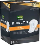 Dependsmen Incontinence Shields/pads Light Absorbency - 1 Box. Fixed Price $35.50.