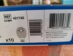 Boxes - Convatec Natura Drainable Pouch 3/4" #421740 Of 10. Fixed Price $9.00.