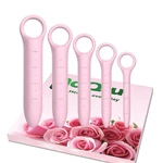 Silicone Dilators For Pelvic Floor Women With Fine Scales, 5-PACK Pink. Fixed Price $41.50.