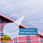 Outcreator Washable Bed Pads 34"X76", 2 Pack, Incontinence Mattress Protector. Fixed Price $70.99.