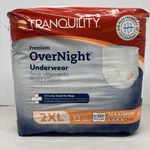 Tranquility Disposable Underwear 2X-LARGE 65 12 Ct. Fixed Price $28.59.