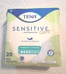 Tena Sensitive Care Pads For Women Moderate Absorbency Package Of 20. Fixed Price $9.95.