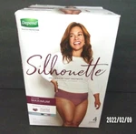 Depend Silhouette Underwear Womens Size Medium Maximum Absorbency 4 Count New. Fixed Price $21.88.