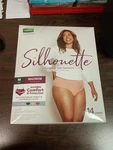 Depend Silhouette Underwear, Maximum Absorbency Size 14CT. Fixed Price $10.50.